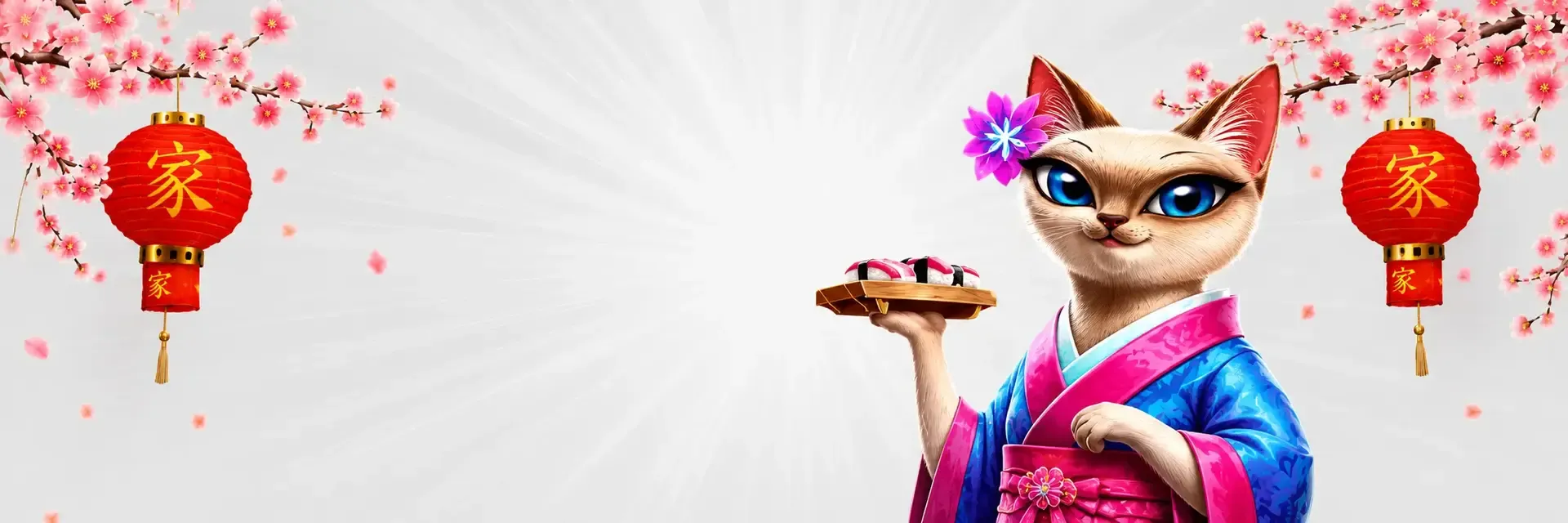 Sushi Casino Sushi Casino online mascot banner